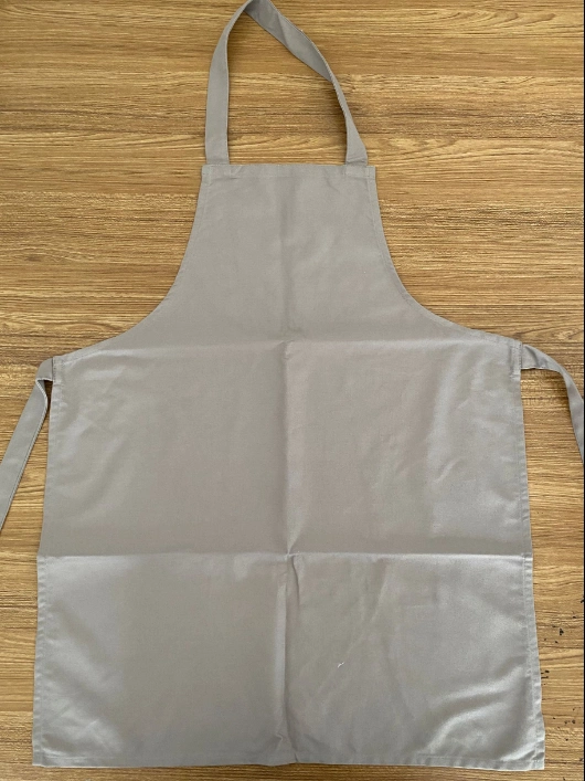 Custom Promotional Pure Color Cooking Kitchen Apron Bib Used for Cooking, Baking, Cleaning