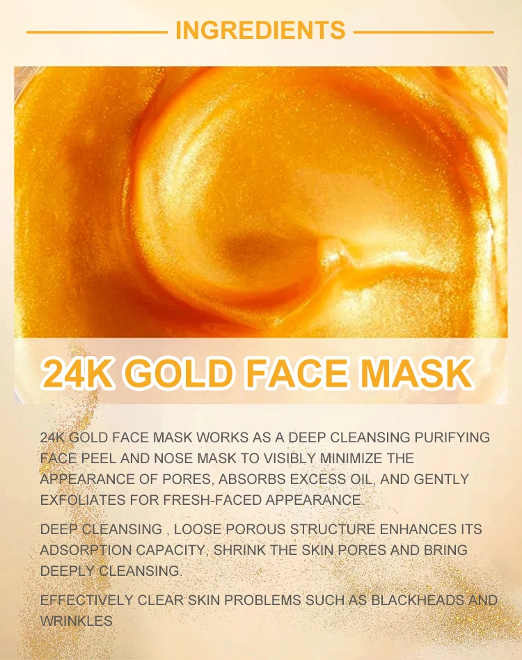 Anti Wrinkle SPA Korea Beauty Products for Women 24K Gold Collagen Facial Mask