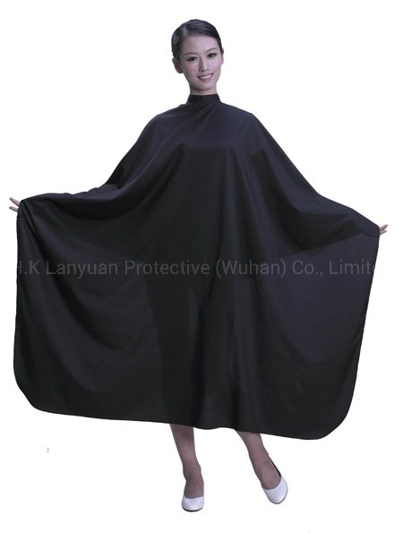 Black Waterproof Shampoo Hair Cutting Cape